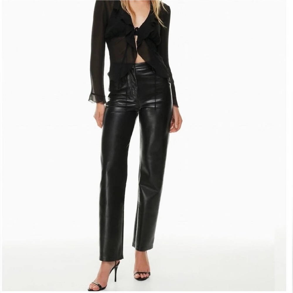 Wilfred | Melina Black Leather Pants